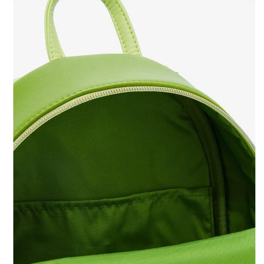 NEW Loungefly Disney Snow White & Forest Animals Forest Green Wit Dopey Backpack